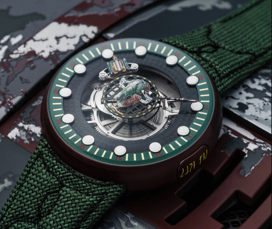 boba fett watch 120000 usd