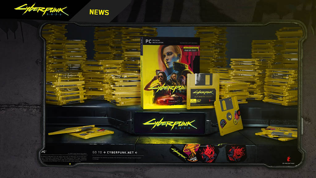 cyberpunk 2077 floppy disks