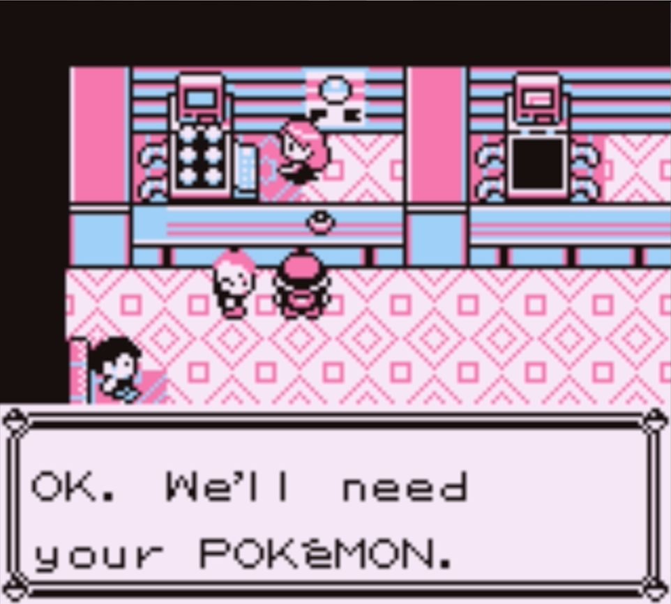 pokemon game boy center