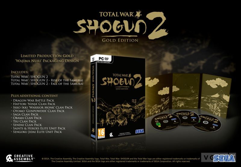 totalwar shogun2 Gold