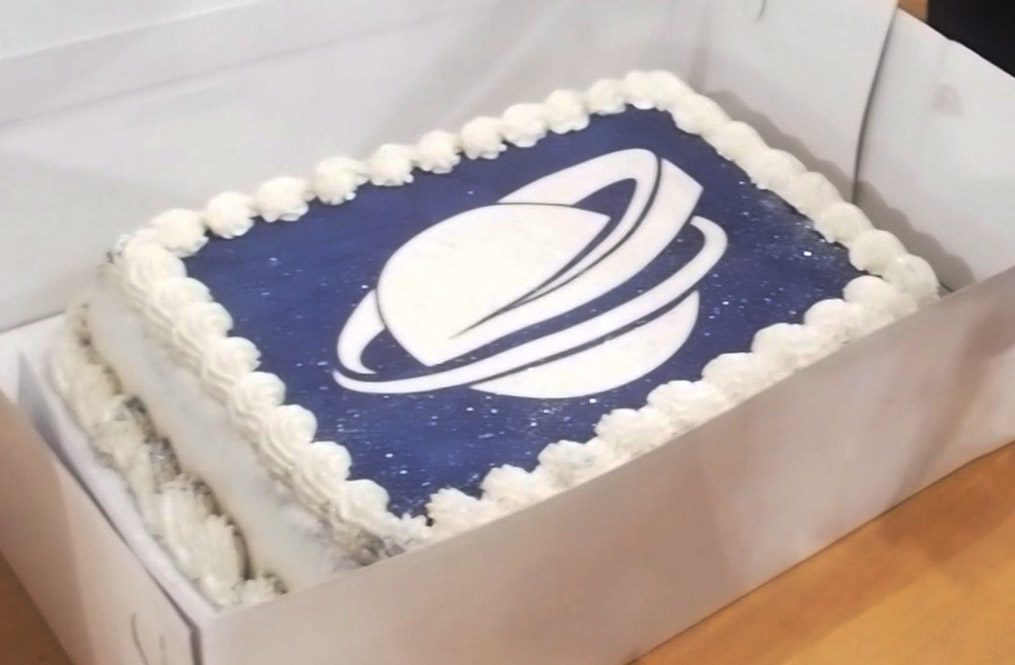 toycon gameworld 20 xronia cake