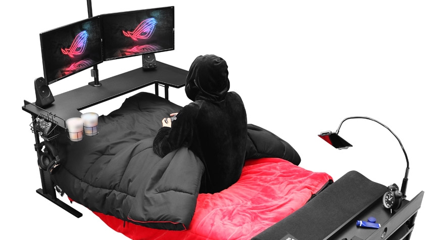 Το πρώτο κρεβάτι για gamers από την Bauhutte Το πρώτο κρεβάτι για gamers από την Bauhutte