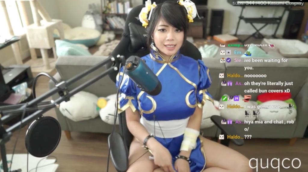 H Twitch Streamer Quqco δέχτηκε προσωρινό ban του λογαριασμού της