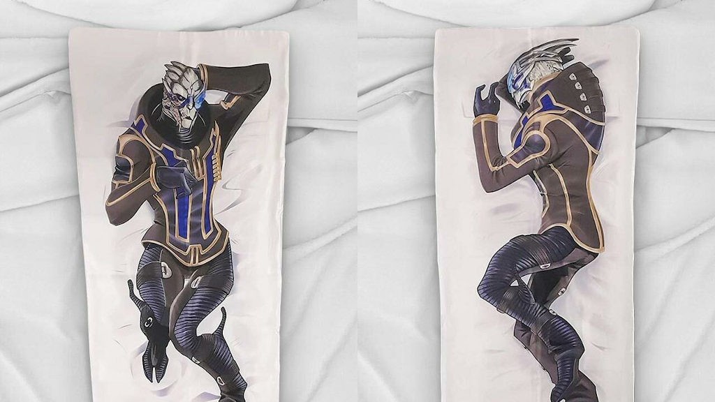 H BioWare πουλάει μαξιλαροθήκες με τον Garrus Vakarian