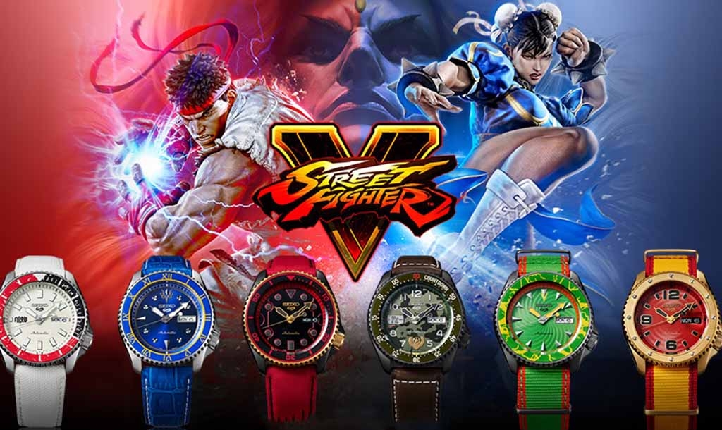 Ρολόγια Street Fighter από την Seiko και την Capcom Ρολόγια Street Fighter από την Seiko και την Capcom