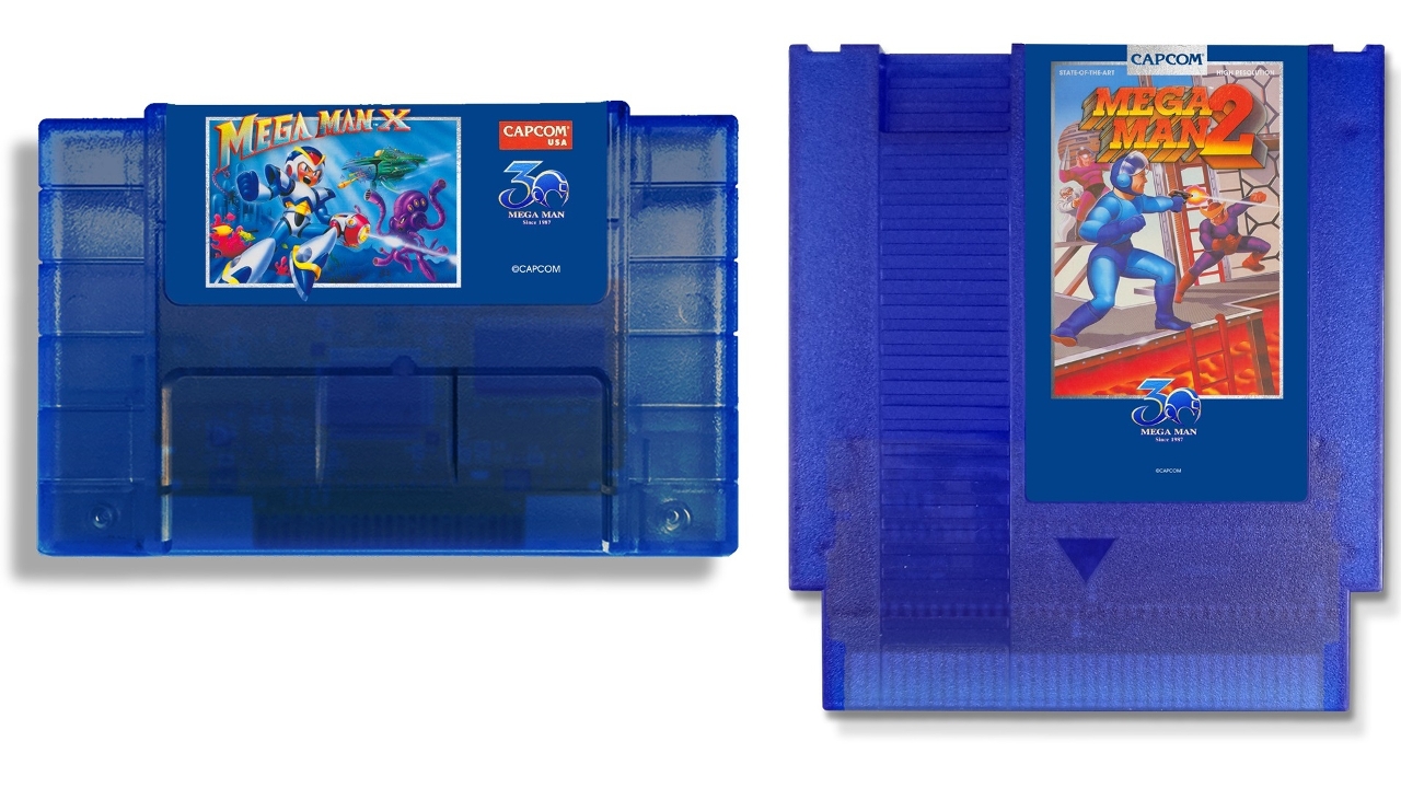 Τα Megaman 2 και Megaman X σε λειτουργικά cartridges για NES και SNES
