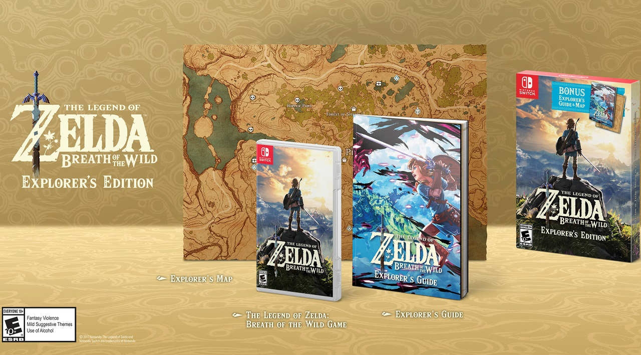 The Legend of Zelda: Breath of the Wild Explorer’s Edition