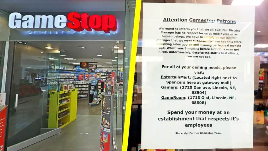 Εργαζόμενοι του GameStop παραιτούνται, βγαίνουν σε απεργία και λένε στους πελάτες να ψωνίσουν αλλού