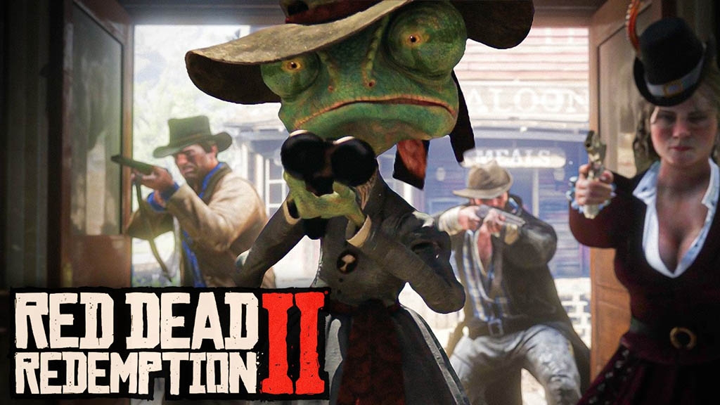 Παρωδία: Ο Rango στο Red Dead Redemption 2 Παρωδία: Ο Rango στο Red Dead Redemption 2