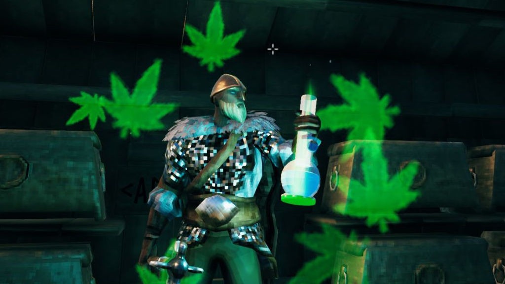 Mod του Valheim σας επιτρέπει να χρησιμοποιήσετε bong για να ανεβάσετε το stamina σας