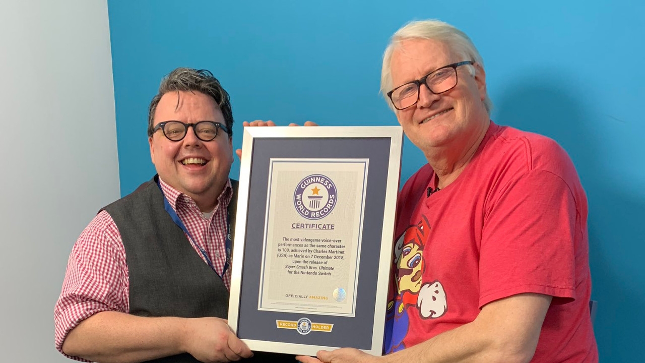Βραβείο Guinness World Record στον voice actor του Super Mario