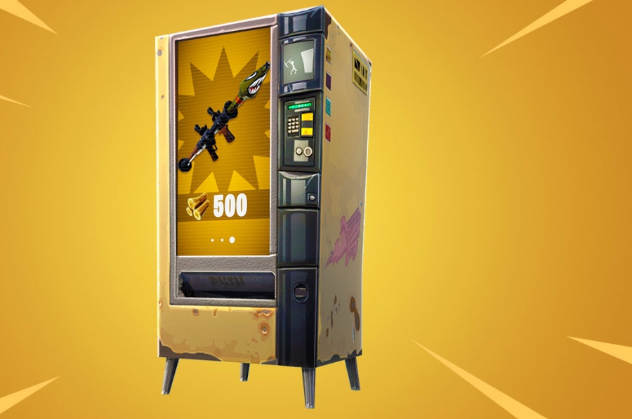 Fortnite Vending Machines και Easter Egg Launcher