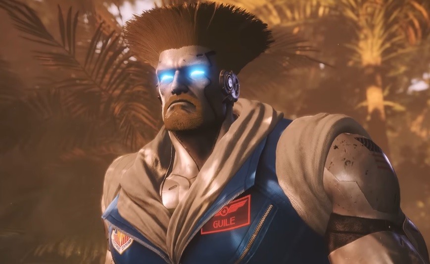 Robot Ryu και Guile στο Exoprimal