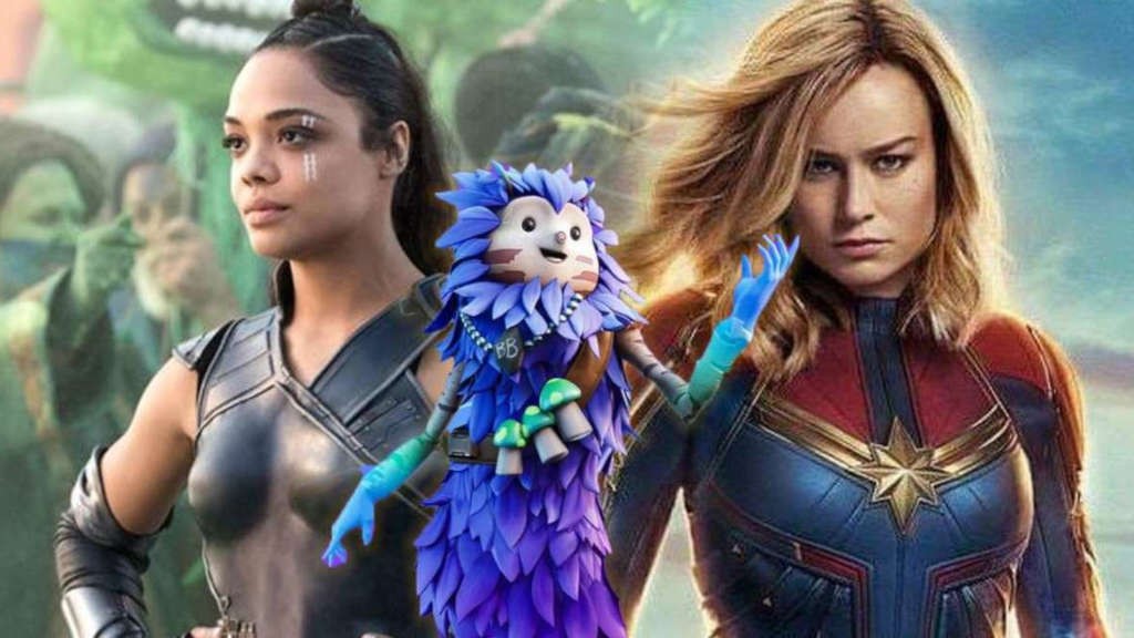 Η Captain Marvel δείχνει στην Valkyrie πως να παίζει Fortnite
