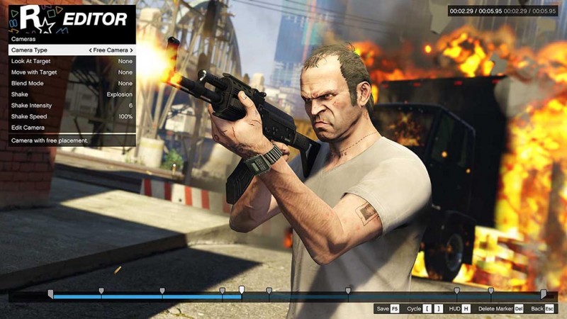 Grand Theft Auto 5: Rockstar Editor Grand Theft Auto 5: Rockstar Editor