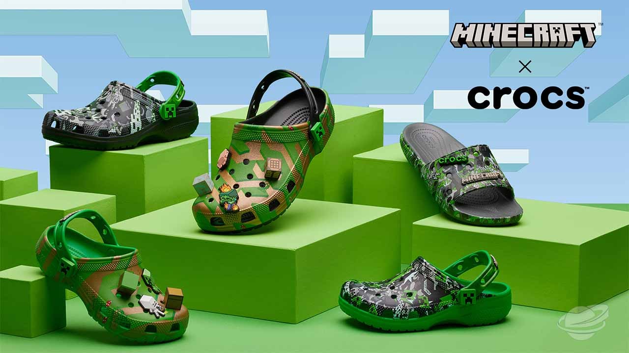 Crocs εμπνευσμένα από το Minecraft