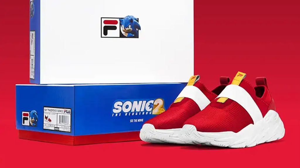 Επίσημη συνεργασία του Sonic The Hedgehog 2 με sneakers της Fila