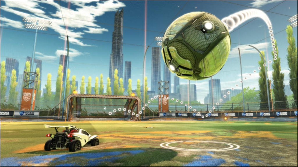 Rocket League Training mode