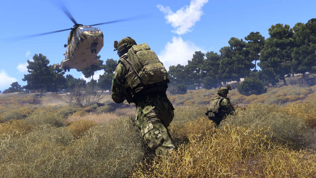 Αρκετά πλάνα από Arma 3 και War Thunder χρησιμοποιούνται ως πολεμική προπαγάνδα