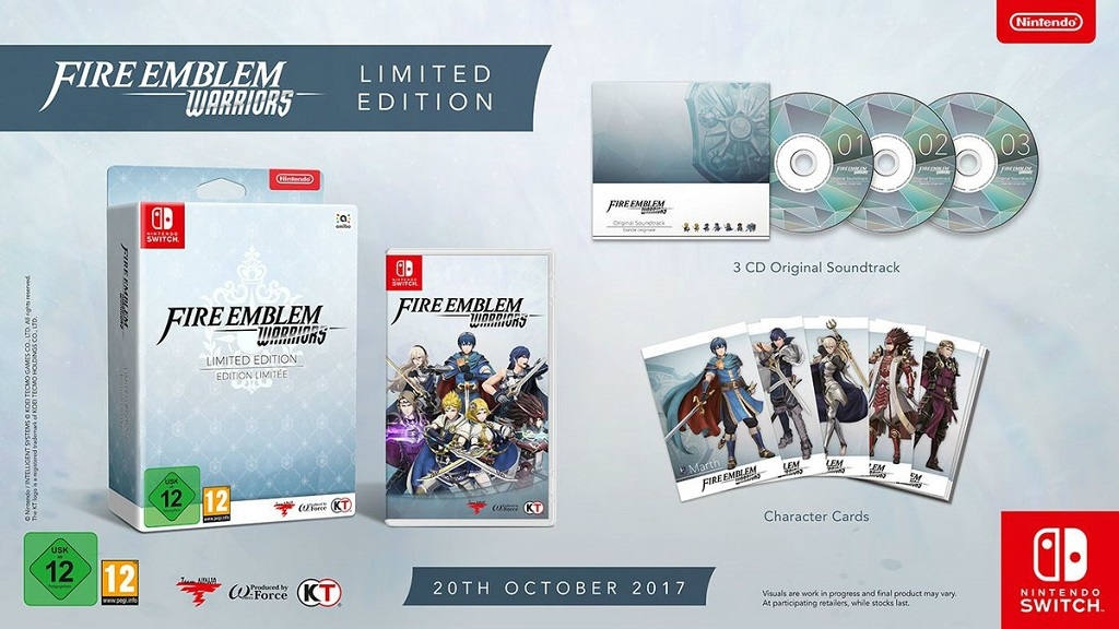 Fire Emblem Warriors: Ημερομηνία κυκλοφορίας και Limited Edition Fire Emblem Warriors: Ημερομηνία κυκλοφορίας και Limited Edition