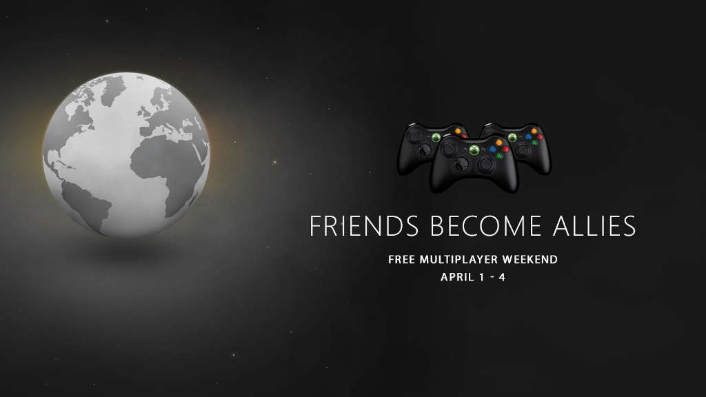 Δωρεάν τριήμερο Xbox Live Gold: 1-4 Απριλίου 2016
