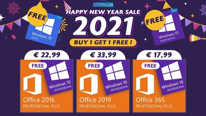 Τα Windows 10 δωρεάν με την αγορά Microsoft Office Pro Plus