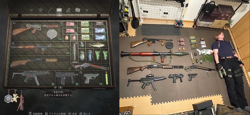 Μύστης gamer έκανε αναπαράσταση της βαλίτσας του Leon από το Resident Evil 4
