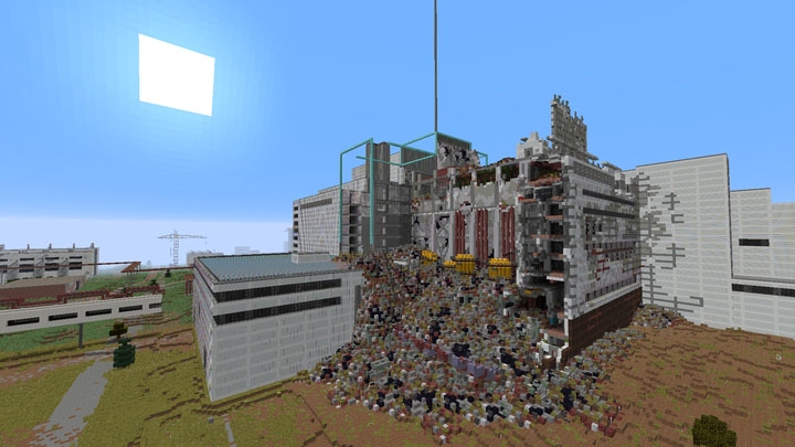 Ένας παίκτης του Minecraft έφτιαξε το Chernobyl στο παιχνίδι Ένας παίκτης του Minecraft έφτιαξε το Chernobyl στο παιχνίδι