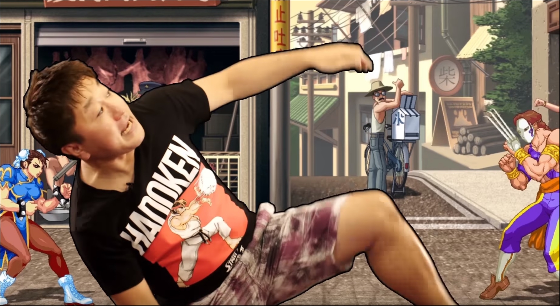 Ultra Street Fighter 2: Ο Yoshinori Ono μιμείται τις κινήσεις σε βίντεο