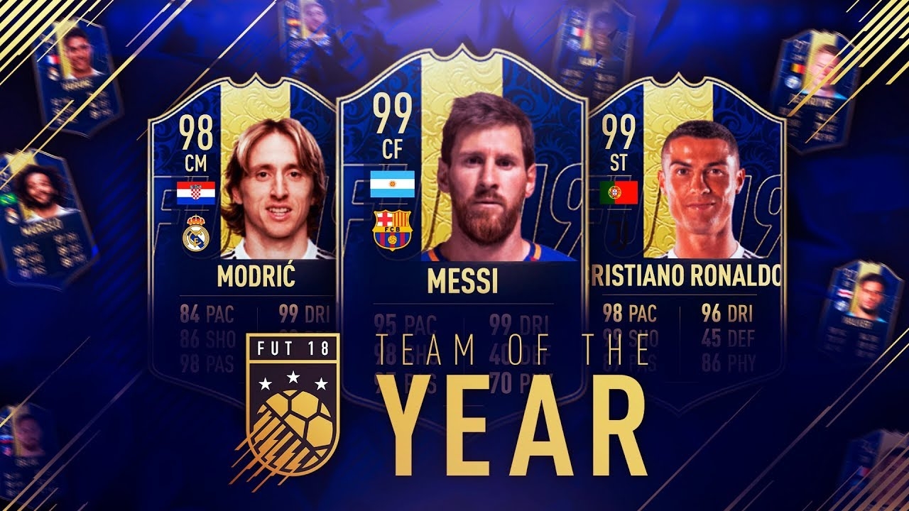 FIFA19: Line-up και κάρτες FUT για την ομάδα της χρονιάς