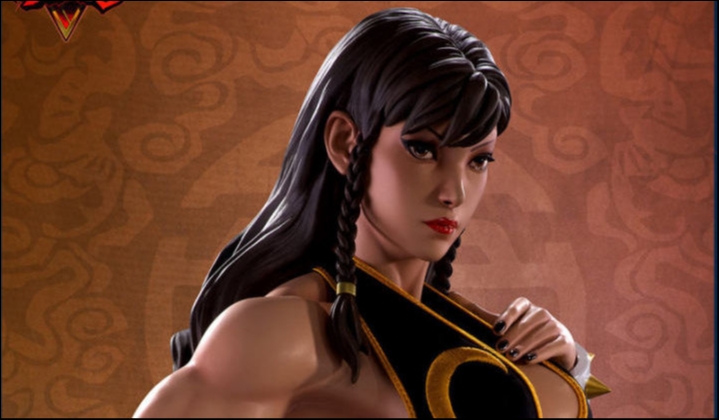 3 αγάλματα Chun-Li κλίμακας 1:3