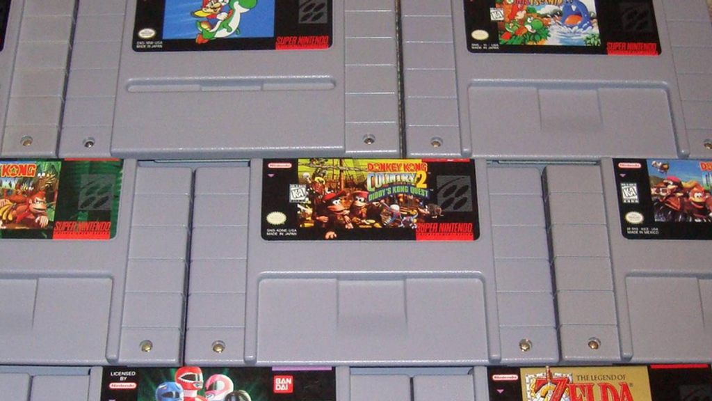 Βρέθηκαν 100 SNES cartridges αξίας 10.000 δολαρίων Βρέθηκαν 100 SNES cartridges αξίας 10.000 δολαρίων