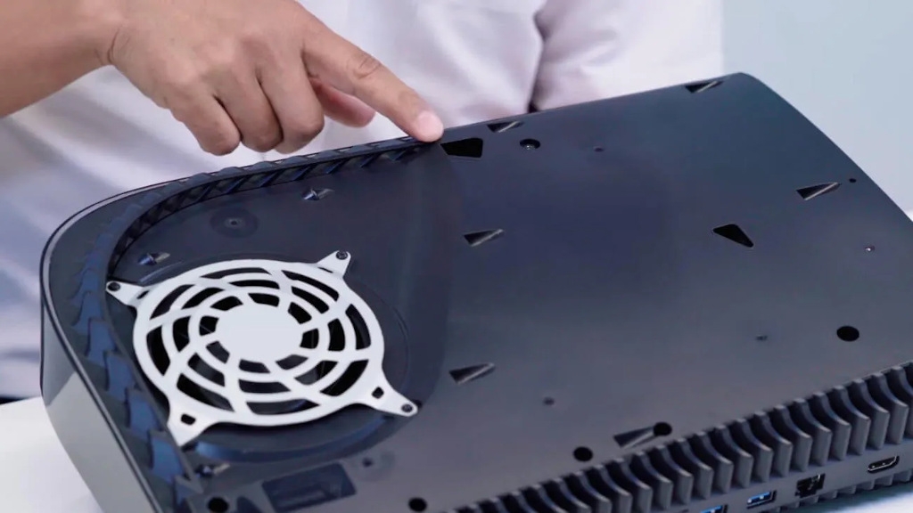 Στο PS5 θα μπορείτε να καθαρίζετε ευκολότερα την σκόνη από το εσωτερικό του