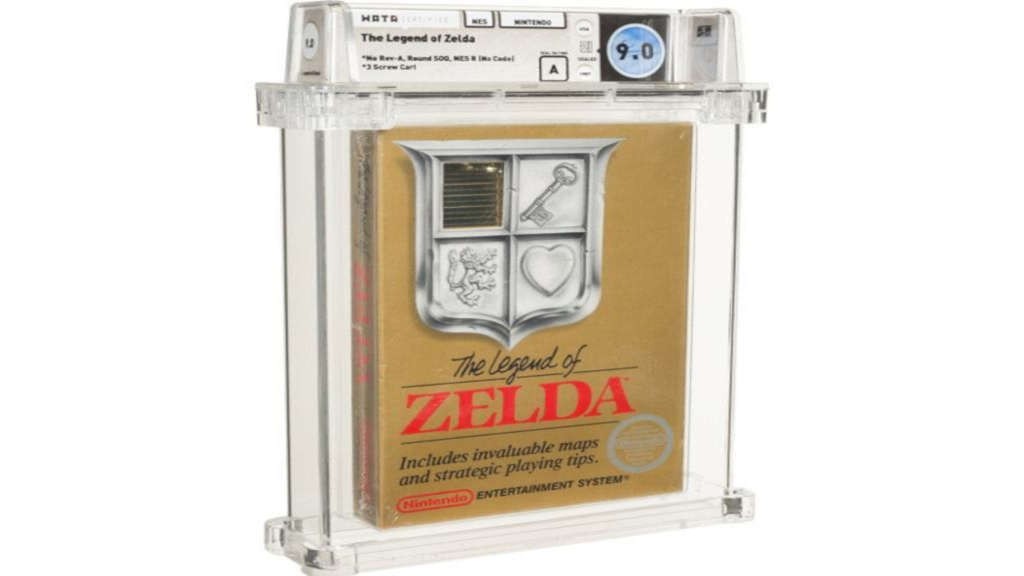 Σπάνιο αντίτυπο του The Legend of Zelda για το NES πουλήθηκε για 870.000 δολάρια Σπάνιο αντίτυπο του The Legend of Zelda για το NES πουλήθηκε για 870.000 δολάρια