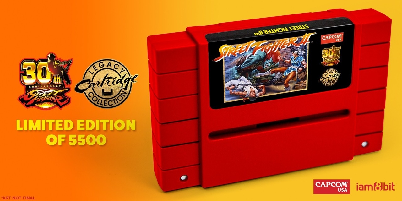 30 χρόνια Street Fighter: Επετειακό SNES cartridge 30 χρόνια Street Fighter: Επετειακό SNES cartridge