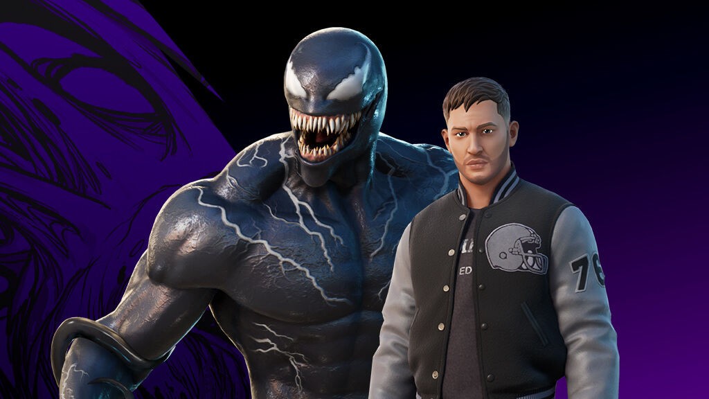 Ο Tom Hardy ως Venom στο Fortnite