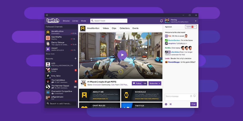Twitch Pulse και Desktop App Twitch Pulse και Desktop App