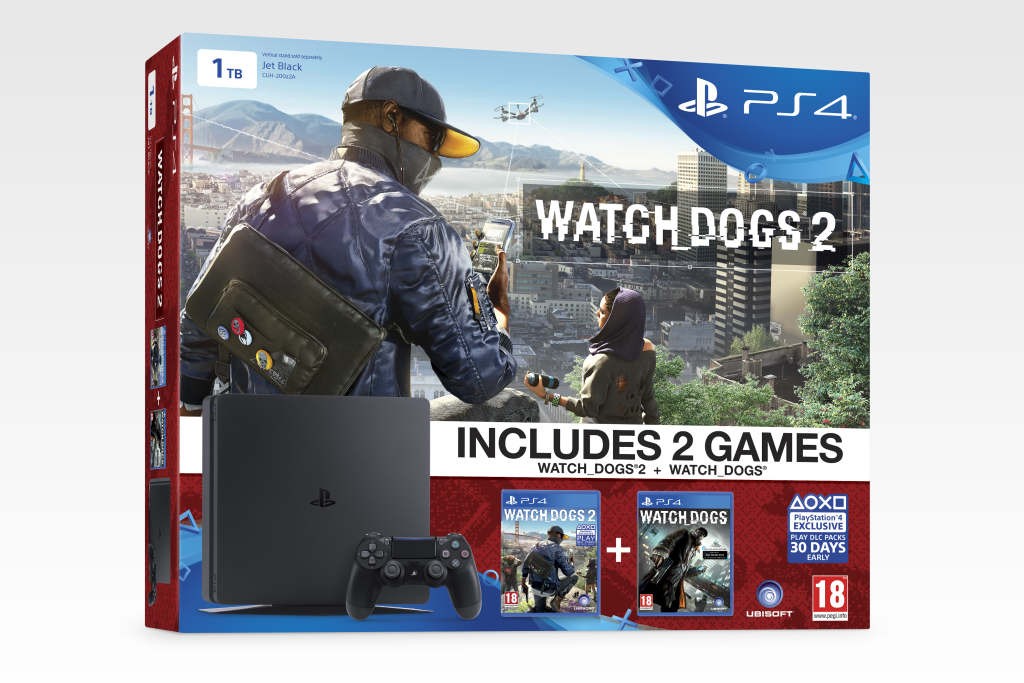 PS4 Slim bundles: Watch Dogs 2 και Call of Duty: Infinite Warfare
