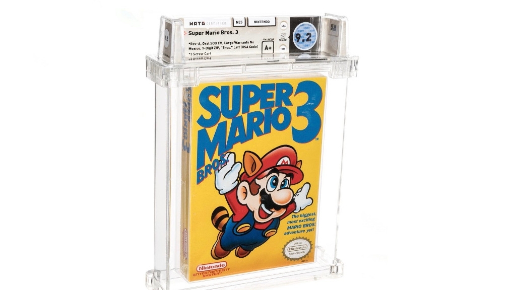 Ρεκόρ πώλησης σε σπάνια αντίτυπα του Super Mario Bros