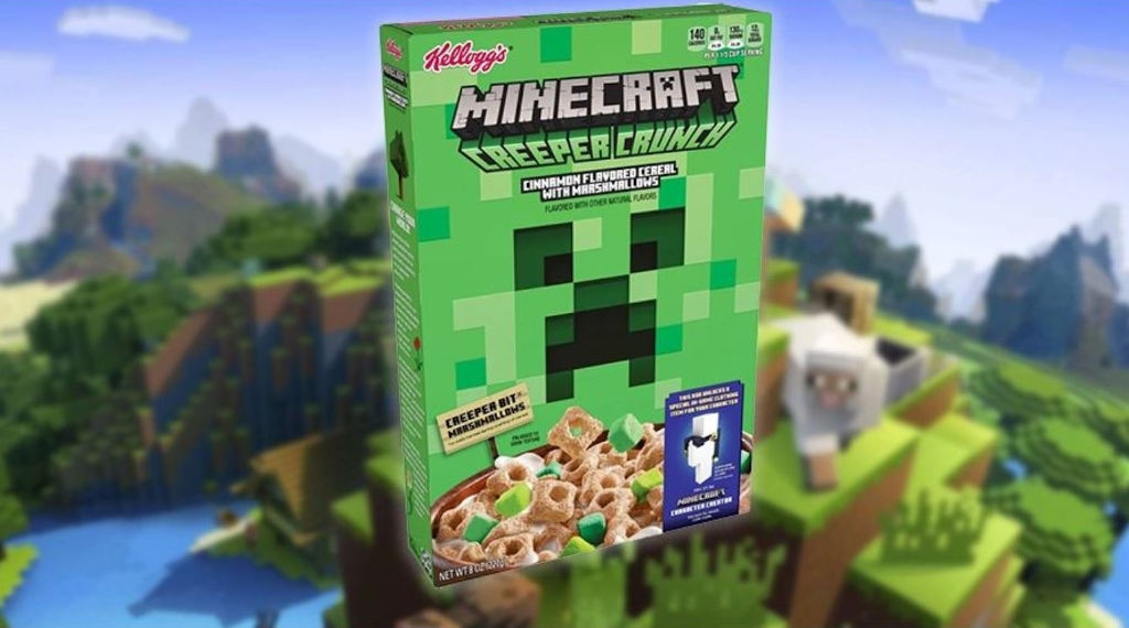 H Kellogg’s θα κυκλοφορήσει δημητριακά Minecraft H Kellogg’s θα κυκλοφορήσει δημητριακά Minecraft