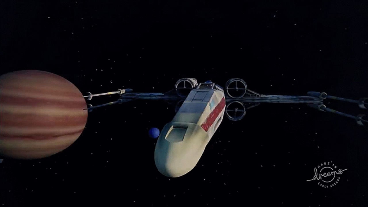 Star Wars X-Wing game στο Dreams Star Wars X-Wing game στο Dreams