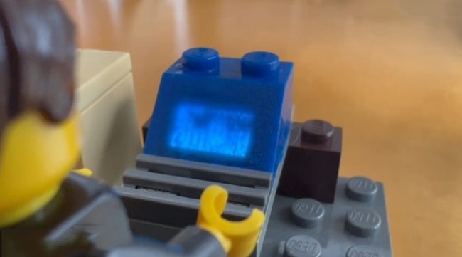 Το Doom τρέχει σε ένα τουβλάκι Lego