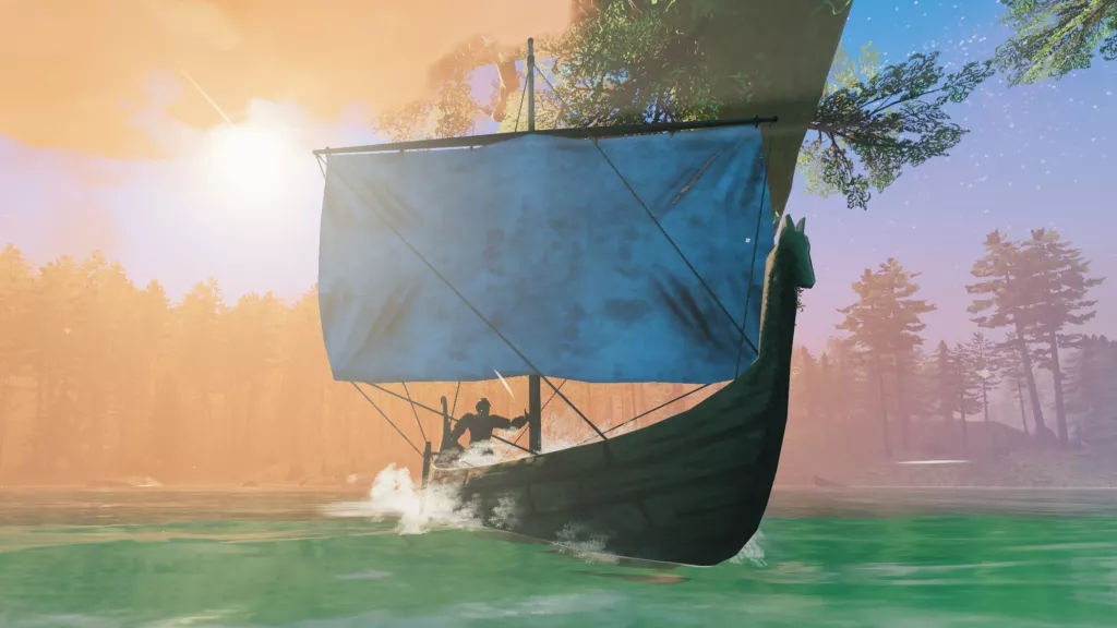 Παίκτης στο Valheim απογείωσε ένα longship στα σύννεφα