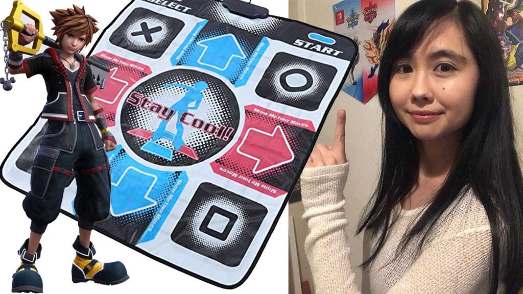 Ασιάτισσα Twitch streamer τερμάτισε το Kingdom Hearts με Dance Dance Revolution pad Ασιάτισσα Twitch streamer τερμάτισε το Kingdom Hearts με Dance Dance Revolution pad