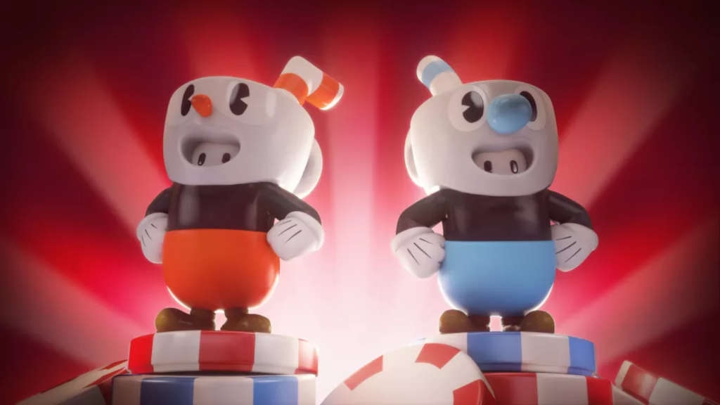 Cuphead και Mughead skins στο Fall Guys