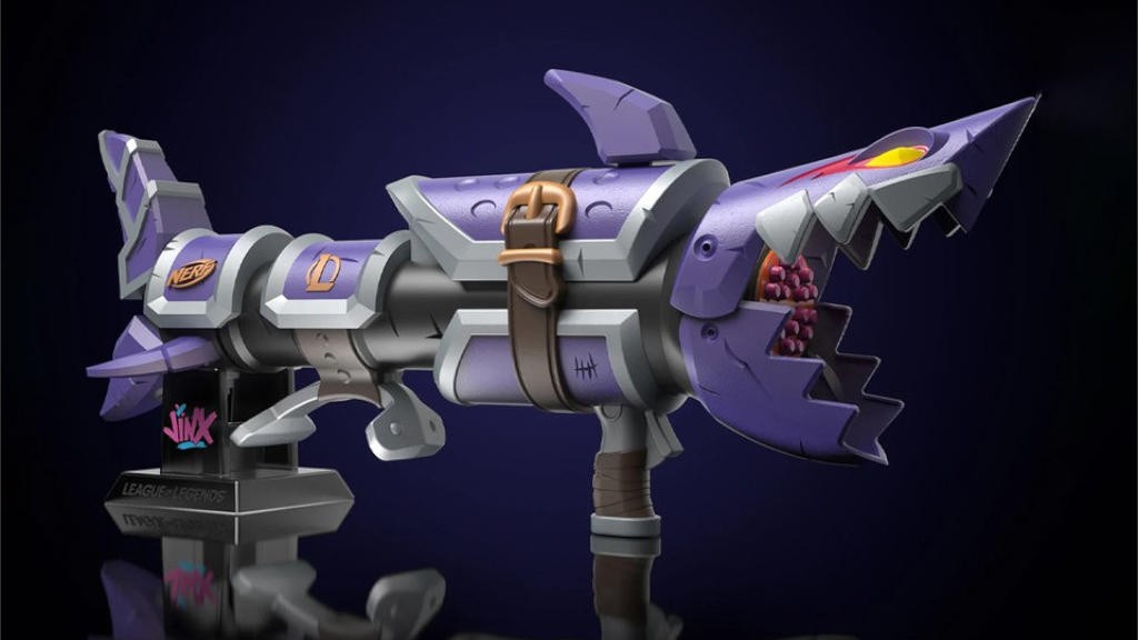 Η Hasbro ετοιμάζει Nerf gun βασισμένο στο Fishbones της Jinx από το League of Legends