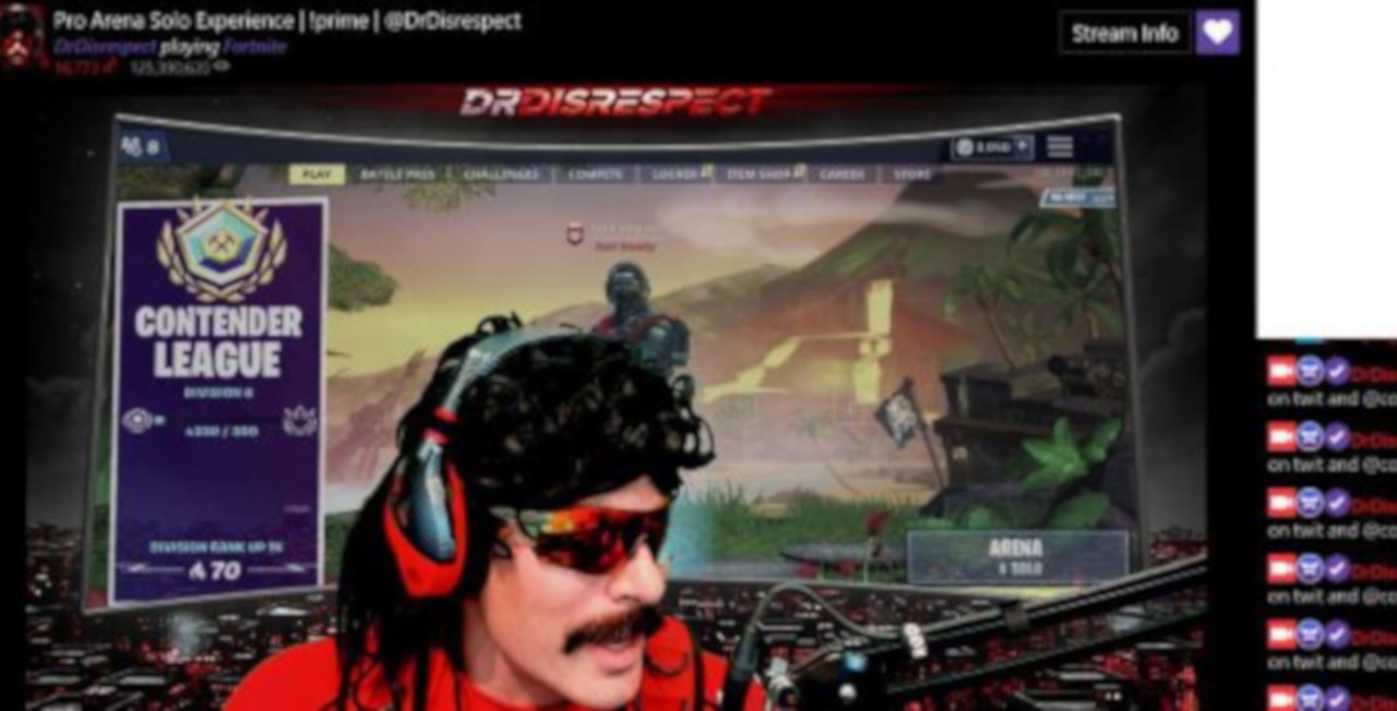 Ο DrDisrespect θύμα hacker σε Twitch και Twitter