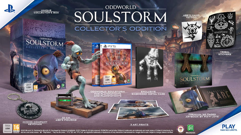 Oddworld: Soulstorm Collector's Editions Oddworld: Soulstorm Collector's Editions