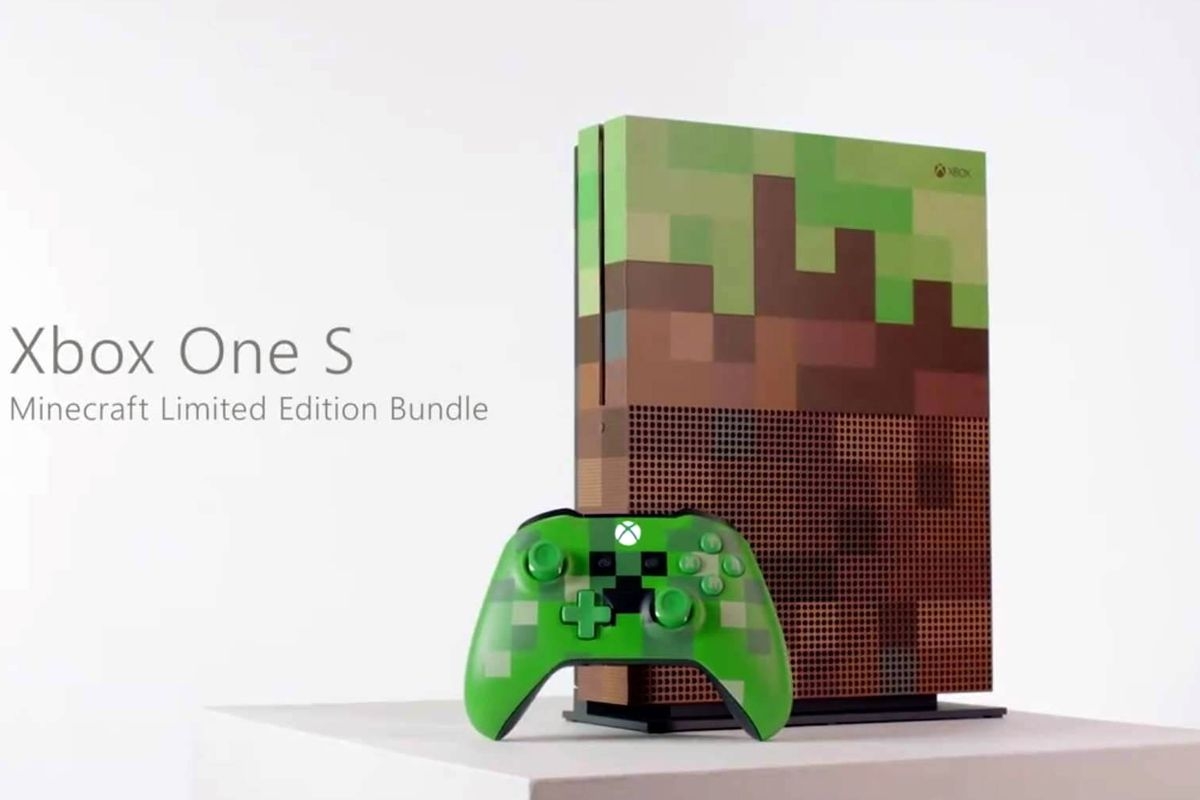 Xbox One S Minecraft Limited Edition bundle
