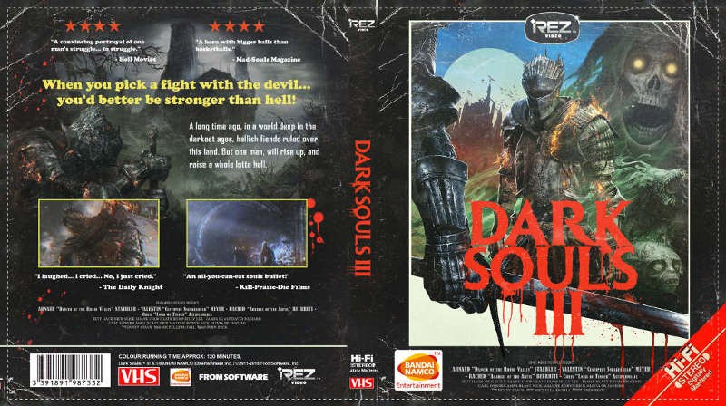 Dark Souls III: Retro εξώφυλλο για την retail έκδοση